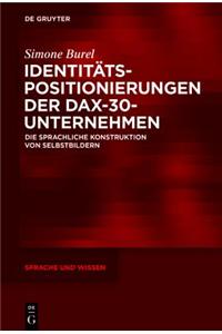 Identitatspositionierungen Der Dax-30-Unternehmen
