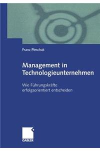 Management in Technologieunternehmen