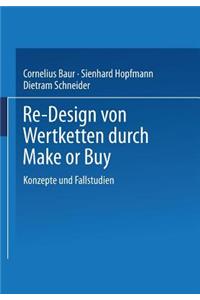 Re-Design von Wertkette durch Make or Buy