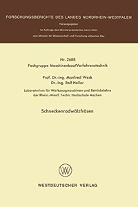 Schneckenradwälzfräsen