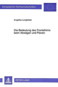 Die Bedeutung Des Frontalhirns Beim Abwaegen Und Planen