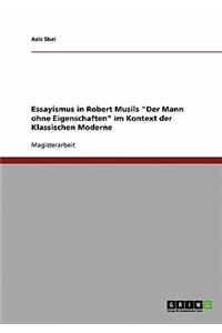 Essayismus in Robert Musils 