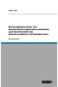 Die Europäische Union, ihre demokratische Legitimation und warum auch das Parlament das Demokratiedefizit nicht beheben kann