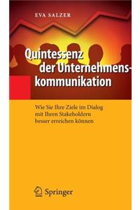 Quintessenz Der Unternehmenskommunikation