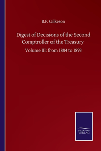 Digest of Decisions of the Second Comptroller of the Treasury