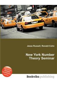 New York Number Theory Seminar