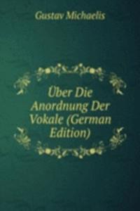 Uber Die Anordnung Der Vokale (German Edition)