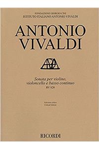 Sonata in G Major Rv 820 Per Violino, Cello and Bc