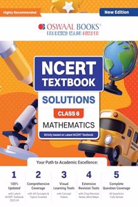 Oswaal NCERT Textbook Solution Class 6 Mathematics | For Latest Exam