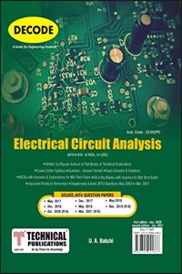 Decode - Electrical Circuit Analysis for JNTU-H 18 Course (II - I - EEE - EE302PC)