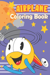 Airplane Coloring Book