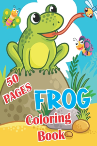 Frog Coloring Book