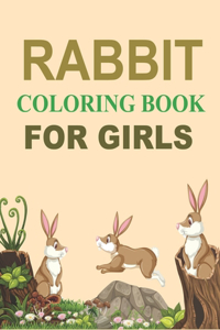 Rabbit Coloring Book For Girls