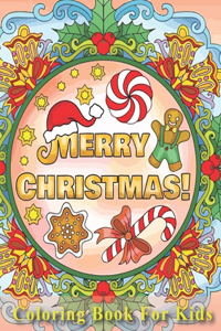Merry Christmas Coloring Book Kids