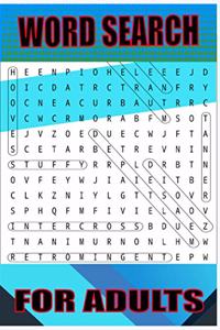 Word Search For Adults