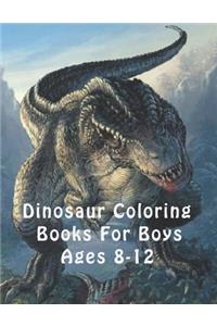 Dinosaur Coloring Books For Boys Ages 8-12.
