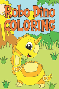 Robo Dino Coloring