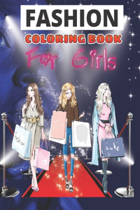 Fashion Coloring Book For Girls