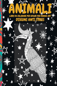 Libri da colorare per adulti per donna Art - Disegni Anti stress - Animali