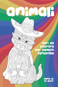 Libri da colorare per bambini Zentangle - Meno di 10 euro - Animali