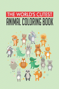 The World's Cutest Animal Coloring Book