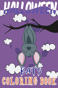 Halloween Bats Coloring Book