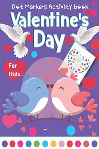 Valentine's Day Dot Markers Activity Book For Kids