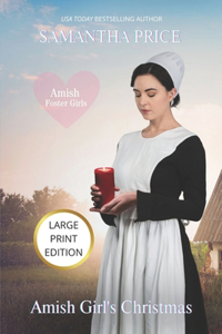 Amish Girl's Christmas LARGE PRINT