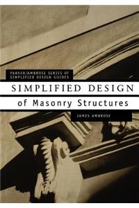 Simplified Design of Masonry Structures