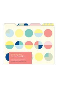 Geometric Pastel File Folder