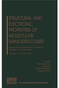 Structural and Electronic Properties of Molecular Nanostructures