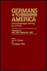 Germans to America, May 15, 1868-Sept. 29, 1868