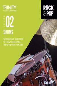 Trinity College London Rock & Pop 2018 Drums Grade 2 Cd Only (Trinity Rock & Pop)