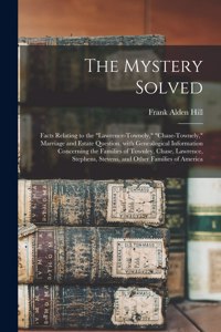 Mystery Solved; Facts Relating to the 