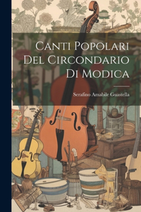 Canti Popolari Del Circondario Di Modica