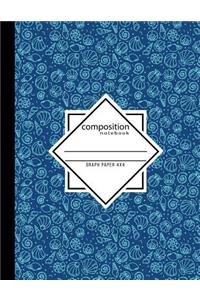Composition Notebook Graph Paper 4x4