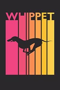 Vintage Whippet Notebook - Gift for Whippet Lovers - Whippet Journal