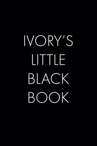 IVory's Little Black Book