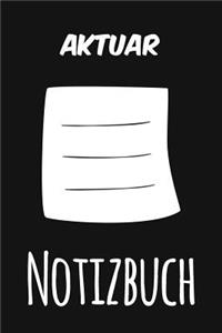 Aktuar Notizbuch