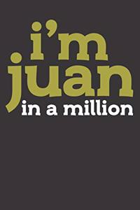 Juan In A Million Notebook Journal