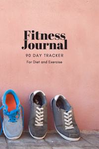 Fitness Journal 90 Day Tracker For Diet and Exercise