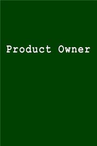 Product Owner