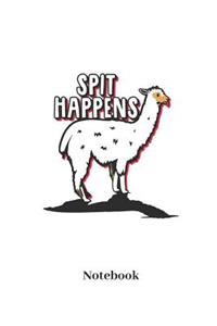 Spit Happens Notebook