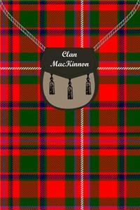 Clan MacKinnon Tartan Journal/Notebook