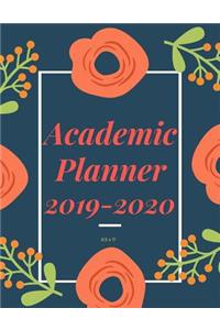Academic Planner 2019-2020 8.5 x 11