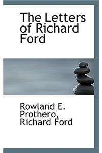 The Letters of Richard Ford