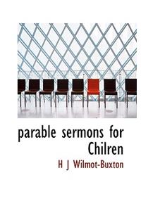 Parable Sermons for Chilren