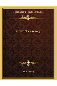 Greek Necromancy