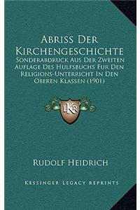 Abriss Der Kirchengeschichte