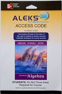 Aleks 360 Access Card (18 Weeks) for Introductory Algebra
